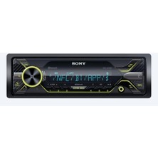 Sony 4X55 Watt DSX-A416BT 3 Amfi Çıkışlı Bluetooth USB Aux Kumanda Araba Oto Teyb Rgb Ekran ve Tuş Işığı