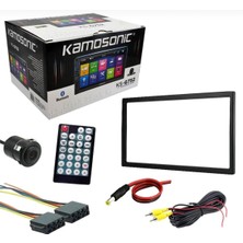 Kamosonic 4X45 Watt KS-G752 7'' Oto Double Teyp Bluetooth-Usb Geri Görüş Kamerası Hediyeli Mirror Link Blueto