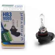 Photon Hb3 9005 12V 65W Halojen Serisi Ampul