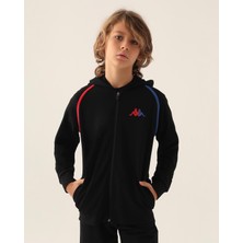 Kappa Tam Fermuarlı Kapşonlü Erkek Çocuk  Sweatshirt 371X32W