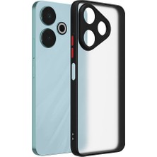 Dexmon Xiaomi Redmi 13 Kılıf 3D Kamera Korumalı Matte Soft Case