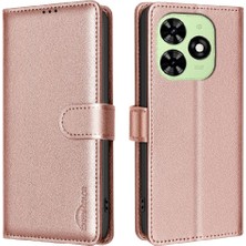 Manyi Mall Tecno Spark Için Flip Case Go 2024 Kart Tutucu Kickstand Rfıd Engelleme Pu (Yurt Dışından)