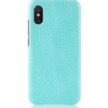 Manyi Mall Xiaomi Mi 8 Pro Anti Scratch Klasik Timsah Için Şık Klasik Durumda (Yurt Dışından)