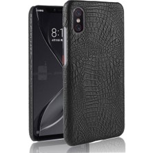 Manyi Mall Xiaomi Mi 8 Pro Anti Scratch Klasik Timsah Için Şık Klasik Durumda (Yurt Dışından)