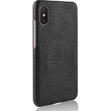 Manyi Mall Xiaomi Mi 8 Pro Anti Scratch Klasik Timsah Için Şık Klasik Durumda (Yurt Dışından)