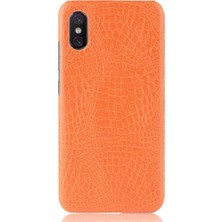 Manyi Mall Xiaomi Mi 8 Pro Anti Scratch Klasik Timsah Için Şık Klasik Durumda (Yurt Dışından)