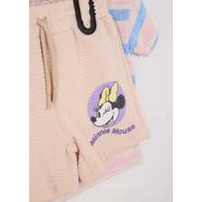 Minnie Mouse Minnie Lisansli 2'li Takim Pembe 7 Yaş