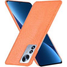 Manyi Mall Xiaomi 12 Pro Anti Scratch Klasik Timsah Için Şık Klasik Durumda (Yurt Dışından)