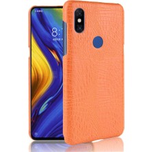 Manyi Mall Xiaomi Mi Mix 3 Anti Scratch Klasik Timsah Için Şık Klasik Durumda (Yurt Dışından)