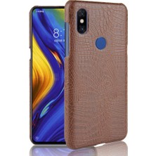 Manyi Mall Xiaomi Mi Mix 3 Anti Scratch Klasik Timsah Için Şık Klasik Durumda (Yurt Dışından)