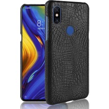 Manyi Mall Xiaomi Mi Mix 3 Anti Scratch Klasik Timsah Için Şık Klasik Durumda (Yurt Dışından)