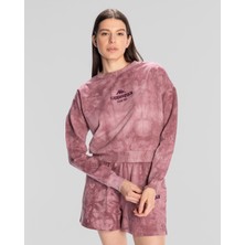 Kappa Authentic Rosemary Sweathshirt Kadın Gül Kurusu Regular Fit Sweatshirt