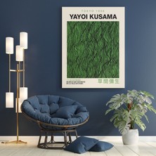 Pegziz Yayoi Kusama Pop Art Sanatsal Kanvas Tablo Salon Duvar Dekorasyon Cafe Dekor Duvar Tablosu