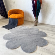 Trivago Halı Yıkanabilir Yumuşak Peluş Post Papatya Çocuk Odası Oturma Odası Salon Mutfak Halısı