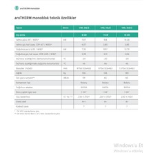 Vaillant Arotherm Monoblok Vwl 115/2 11.5 Kw Isı Pompası