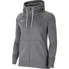 Nike Hoodie Kadın Gri Kapşonlu Spor Sweatshirt Dry Park 20 CW6955-071 v1