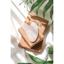 Edlike Beyaz Kristal Kuvars Gua Sha Gua Sha Sıkılaştırıcı