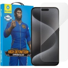 BLUEO iPhone 13 Pro Max / 14 Plus Full Cover Glass HD Cam Ekran Koruyucu