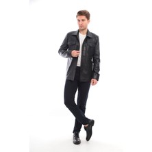 Sare Mod Erkek Deri Ceket