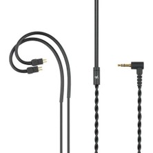 Gate In-Ear Kablolu Mikrofonlu Monitör Kulaklık - Siyah