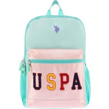 U.S. Polo Assn. Yeşil Pembe Okul Çantası PLCAN24267