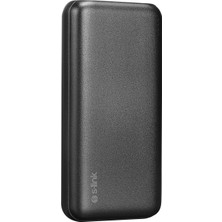 S-Link G205 20000MAH Micro+Type-C+Usb PD20W+QC3.0 18W Siyah Taşınabilir Pil Şarj Cihazı Powerbank