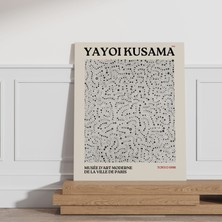 Pegziz Yayoi Kusama Sanatsal Tablo Salon Duvar Dekroasyonu Kanvas Tablo