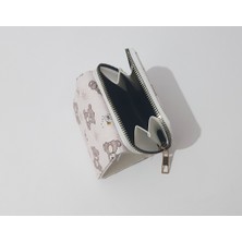 Renkli Çiçekler Çocuk Cüzdan 11X8 cm Desenli Çocuk Cüzdanı