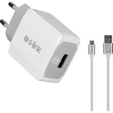 S-Link Swapp Qualcomm 3.0 Hızlı Ev Şarj Cihazı Ve Micro USB Kablo SW-QEM28B