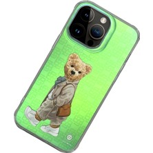 Peeq iPhone 15 Pro Max Uyumlu French Riviera Chic Aa+++ Silikon Kapak Monaco Glitz