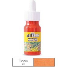 Artdeco Ebru Boyası 30 ml Turuncu