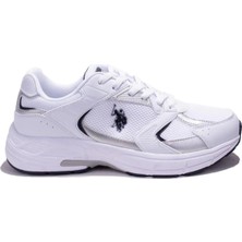U.S. Polo Assn. Felix Beyaz Lacivert Unisex Sneaker Spor Ayakkabı V7