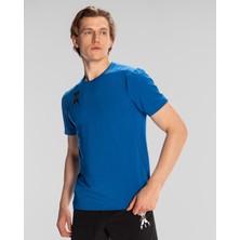 Kappa Kombat Wkt Ello Xfit Erkek Açık Mavi Regular Fit Tişört