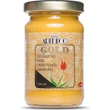 Artdeco Gold Geleneksel Ebru Boyası 105ML 990 Altın