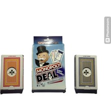 Monopoly Deal ve 2 Deste Iskambil Kağıdı