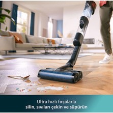 Philips Aquatrio 9000 Serisi 3 ü 1 arada Islak&Kuru&Moplu Premium Şarjlı Dik Süpürge, Luciole Lambader Hediye