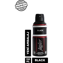 Jagler Black Erkek Parfüm Seti (EDT 90 ml + Deodorant 150 ml)