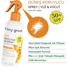 Tiny Green Bebek & Çocuk Güneş Spreyi Spf 50+ Yüz & Vücut Için 150 ml