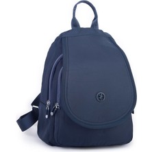 Nas Bag Vera Çanta Nas Bag Kadın Water Proof Ultra Hafif Çift Gözlü Orta Boy Sırt Çantası