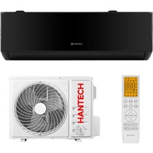 Hantech H-Pro Siyah Cam Panel A++ (Wi-Fi + Montaj Dahil) 18.000 Btu/h Duvar Tipi Inverter Klima