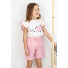 MiaBaby Jet Love Baskılı Ikili Takım