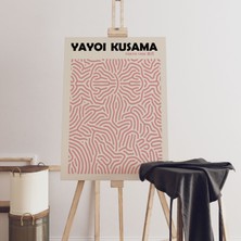 Pegziz Modern Sanatsal Tablo Oda Dekorasyon Kanvas Tablo Yayoi Kusama Duvar Tablosu