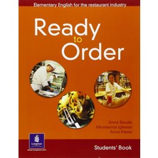 Longman Yayınları English For The Restaurant Industry Ready To Order Student Book