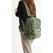 571 Collections Hem Sırt Hem Göğüs Spor Genç Kadın Çantası Yeşil (Model: 571-8C)