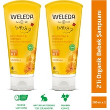 Weleda Baby Calendula Saç ve Vücut Şampuanı 2 x 200ML