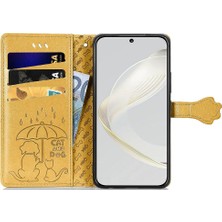 Mellow Shop Huawei Nova 11 Için Kılıf Kısa Kayış Darbeye Kapak Kapak Kılıf (Yurt Dışından)