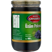 Bozkırlı Çavuşoğlu Üzüm Pekmezi Cam Kavanoz 800G