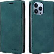 Mellow Shop Iphone 13 Için Kılıf Pro Max Pu Deri Koruyucu Manyetik Folio Cüzdan (Yurt Dışından)