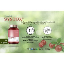 Creavit Systox® Phytosome® Cranberry (Turna Yemişi) ve D-Mannoz Içeren Takviye Edici Gıda, 28 Kapsül