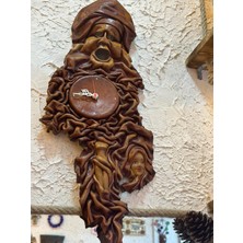 Deri Hakiki Deri Saatli- Çift Yüz Mask